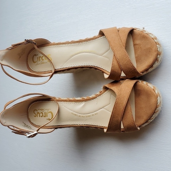 Circus by Sam Edelman Tan Renee Espadrilles Wedge 9 - Picture 3 of 9